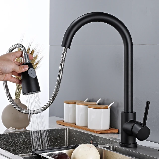Black Stainless Steel Kitchen Faucet: A Comprehensive Guide
