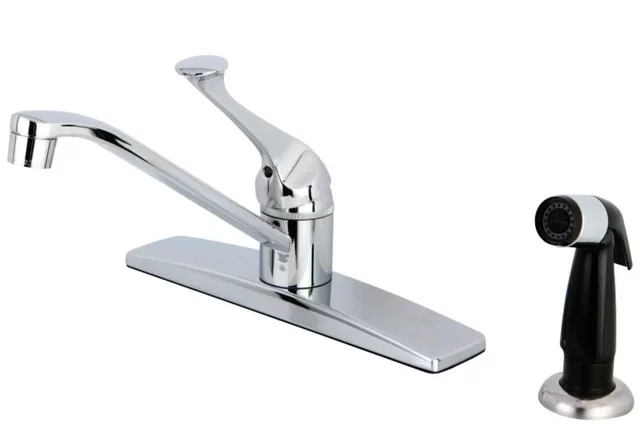 How to Install a Single Handle Kitchen Faucet with Sprayer